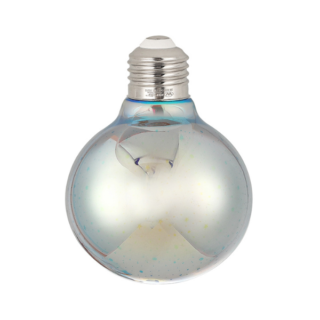 Ampolleta Decorativa LED 3D G80 1,5W RGB