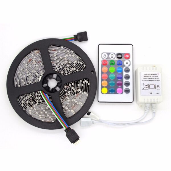 CINTA LED CON CONTROL 5M 60LEDS RGB - Imagen 2