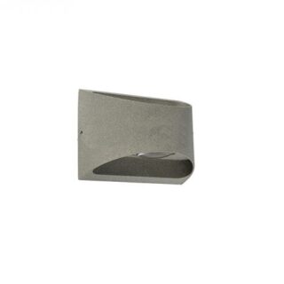 APLIQUE GRIS 2*5W