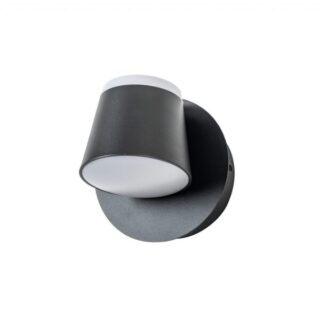 APLIQUE LED 5W NEGRO 3000K