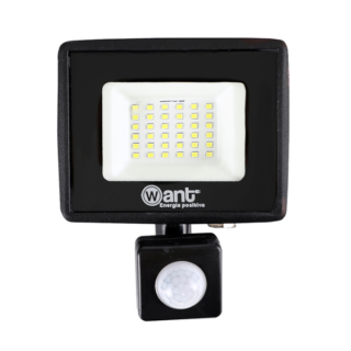 PROYECTOR LED THIN LIGHT CON SENSOR 30W