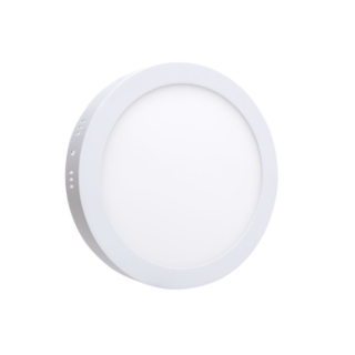 PANEL LED SOBREPUESTO REDONDO 12W