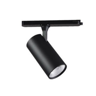 FOCO DE RIEL TRIFÁSICO 30W NEGRO