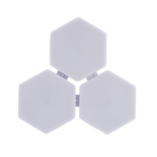 LAMPARA HEXAGONALES PACK 3 TACTIL CON CONTROL A BATERIA