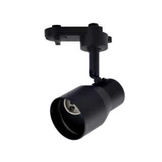 FOCO RIEL PORTA GU10 NEGRO