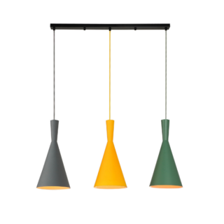 Lámpara de Aluminio Colgante 3 Colores E27
