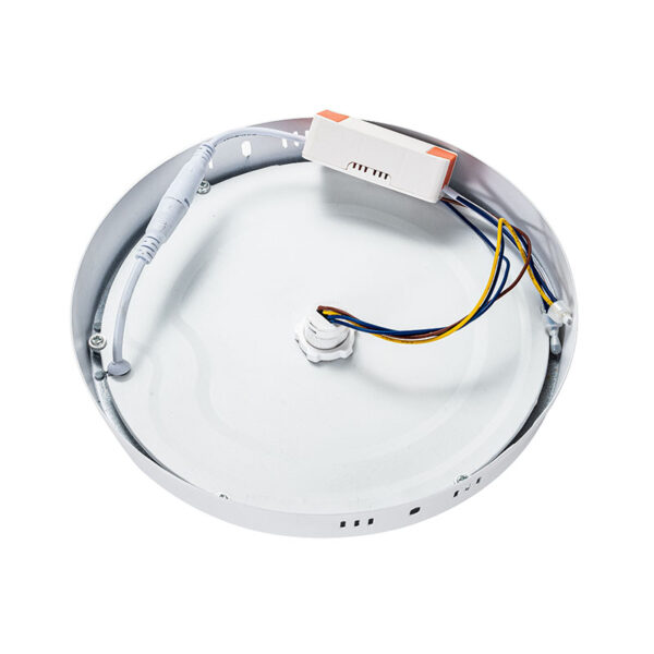 PANEL LED CON SENSOR SOBREPUESTO REDONDO 18W - Imagen 3